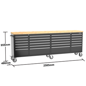 Kinbox 96英寸大工具箱和车间工具存储柜 - Product Image 3