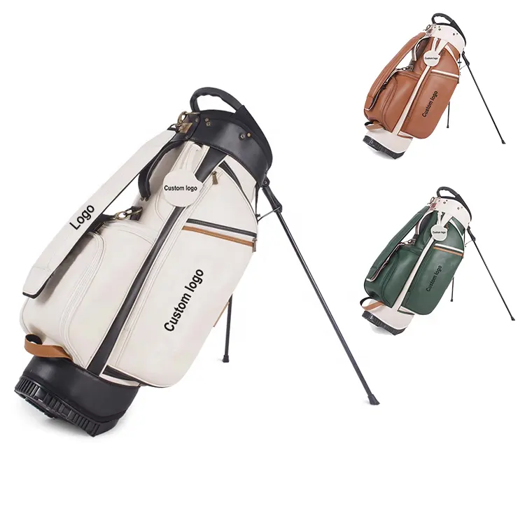 Travel Carry Golf Bag With Cushioned Shoulder Strap 600D Professional Golf Stand Bag Golf Bag