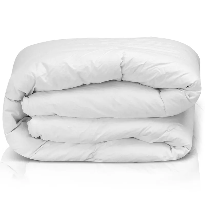 Rei/Duplo/Tamanho Único 100% White Goose Down Consolador para o Outono Inverno Edredon Inserir Cobertor De Enchimento Pena Para Baixo Quilt Duvet