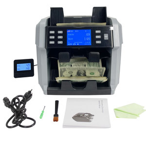 2 <strong>CIS</strong> Two Pockets Bill Counting Banknote Currency Cash Money <strong>Note</strong> Mix Value Counter and Sorter <strong>Machine</strong> - Product Image 4
