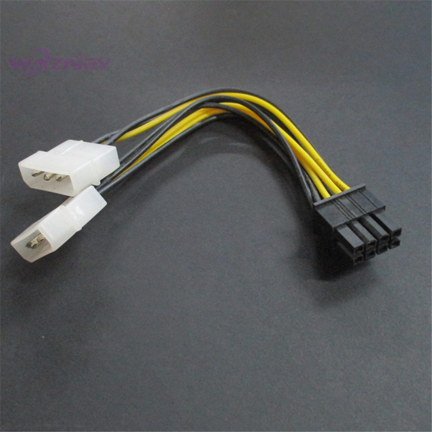 PCI-E 8 pin a 2*4 pin: nero giallo