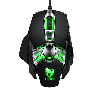 Shuoyin V10 7D professionelle Maschine Spiel Maus RGB Gamer Computer ergonomische verkabelte USB-Maus für Laptop Desktop