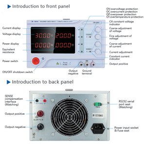 High Precision Adjustable 50V-100V 15A-100A DC Power Supply Programmable Switching Lab <strong>Device</strong> for LED <strong>Input</strong> Voltage 100V-220V - Product Image 5