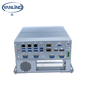 Reasonably Priced Core I5 Quad Core 3 NIC Mini PC <strong>Embedded</strong> <strong>Computer</strong> with COM1 COM2 RS232/422/485 Options - Product Image 2