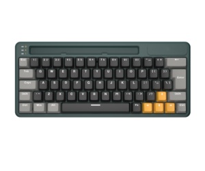 Teclado mecánico para juegos de tres modos personalizado de fábrica 60%, 68 teclas de color con cable, 2,4g, Bluetooth, trimodo, nueva interfaz USB, tecla - Product Image 1