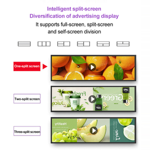 Customizable Size <strong>Wifi</strong> Network <strong>Lcd</strong> Digital Signage <strong>Ad</strong> <strong>Player</strong> Stretched Bar Type <strong>Lcd</strong> Shelf Screen Shop <strong>Lcd</strong> Advertising <strong>Display</strong> - Product Image 4