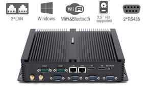 Stock Embedded Intel i7 Desktop System Unit Mimi Wall Mount Fanless Industrial <strong>Computer</strong> Mini PC with Competitive Price