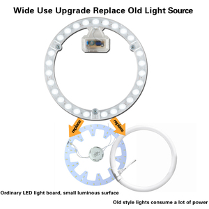 Yedek led modül kolay içine yüklemek önceden mevcut fikstür yuvarlak 12W 18W 24W 36W işık kaynağı ve sürücü tek renk - Product Image 3