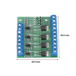 4-Kanal-MOSFET PWM 3-20V bis 3,7-27VDC 10A Treiber modul SPS-Verstärker Elektronische Komponenten - Product Image 3