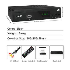 ความละเอียดสูง isdbt HD 1080P Mstar7805 FTA ตัวรับ EPG ISDB-T โมเดลภาคพื้นดิน u006ตัวรับสัญญาณ risica DB-T venezuela - Product Image 5