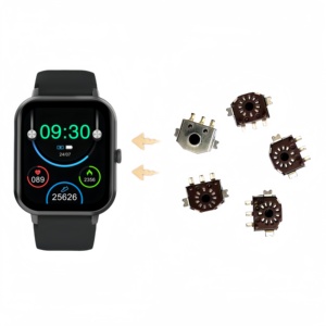 Mini çip kodlayıcı 12 darbe anahtarı ile küçük döner akıllı Bluetooth saat giyilebilir döner artımlı kodlayıcı anahtarı - Product Image 1