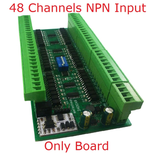24 dia16 16/32/48CH NPN/PNP otticamente isolato ingresso di commutazione scheda collettore digitale RS485 Modbus RTU modulo DC 12V 24V - Product Image 6