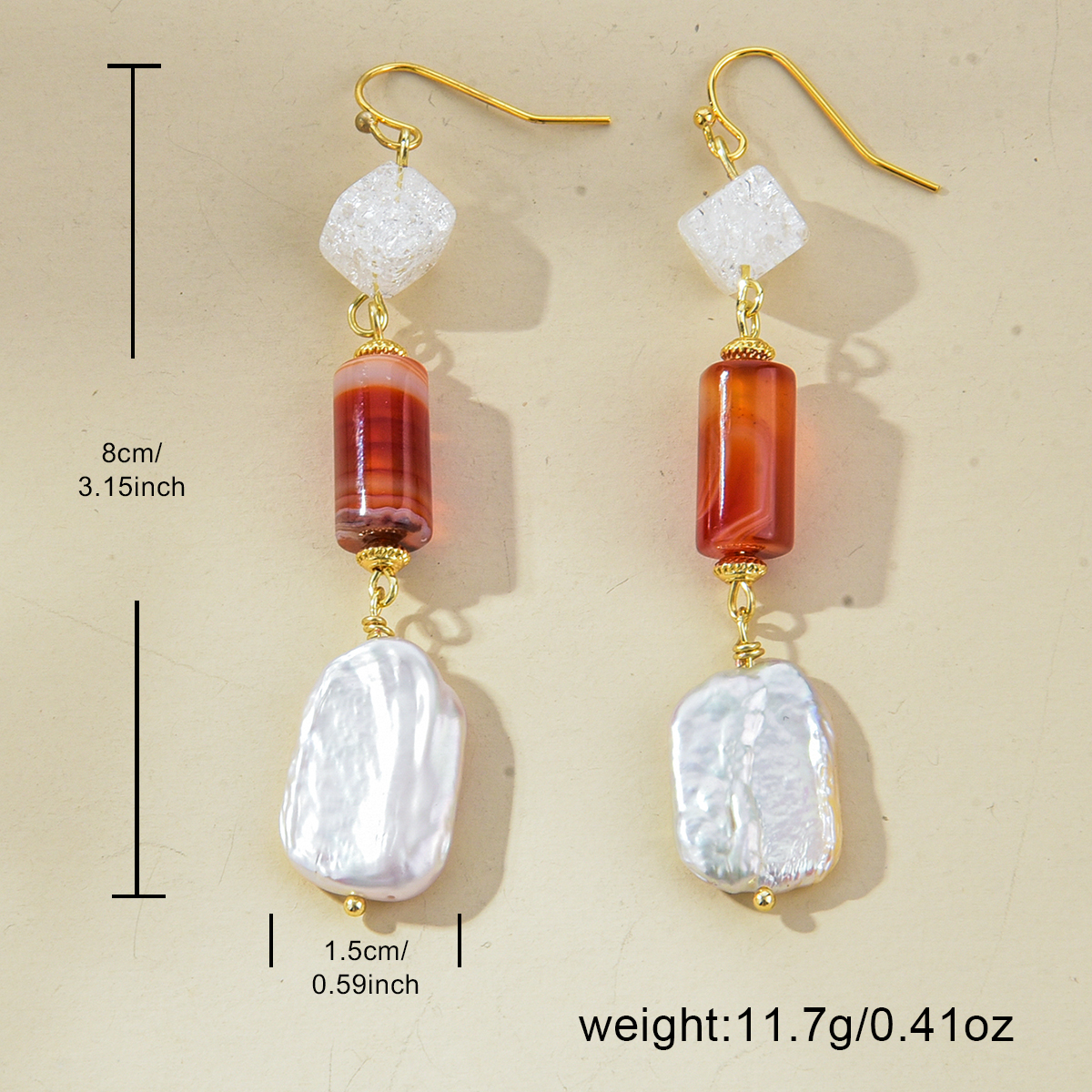 NE240378-3 Earrings