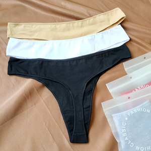 Envío Gratis Artículos Baratos Tangas de Seda G String Lencería C String Tanga Chicas Lindas G String