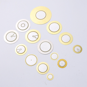 ISSR 35mm Brass Material Piezo Buzzer Disc Plate for Guitar Vibration <strong>Sensor</strong> <strong>Arduino</strong> PZT Disks Ceramic Piezoelectric Element - Product Image 5