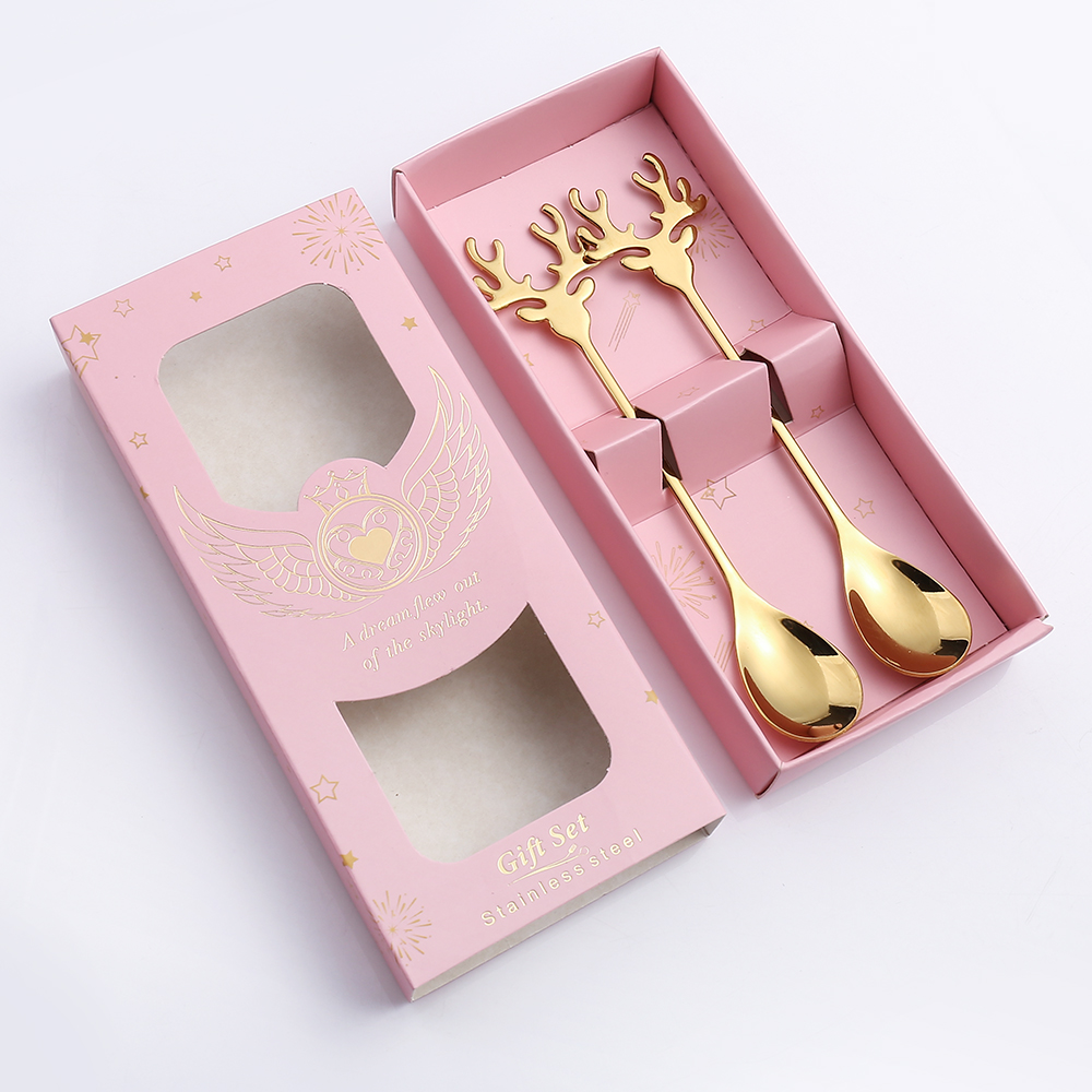 C Gold Spoon set