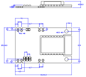 HF 2.4g WIFI & BLE monitor 3.3VTTL multi-merek Inverter Data akuisisi dan sistem pemantauan Wport-W71-0(2M) - Product Image 5