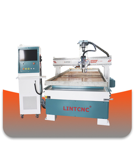 Carpintería 3 ejes 5 ejes CNC grabado lineal automático cambiador de herramientas fabricación de muebles ATC madera CNC enrutador máquina cortadora - Product Image 3