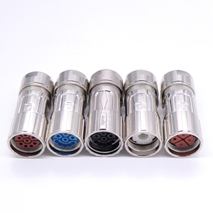 12 4-Pin M23 Stainless Steel M8 Model IP67 Waterproof <strong>LED</strong> Connectors Copper Contact Material for Power <strong>PCB</strong> Applications - Product Image 6
