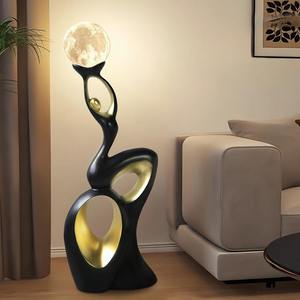 Hiện đại sàn nhựa điêu khắc tối giản Trừu Tượng nghệ thuật đứng trang trí cho nội thất nhà Đương Đại - Product Image 3