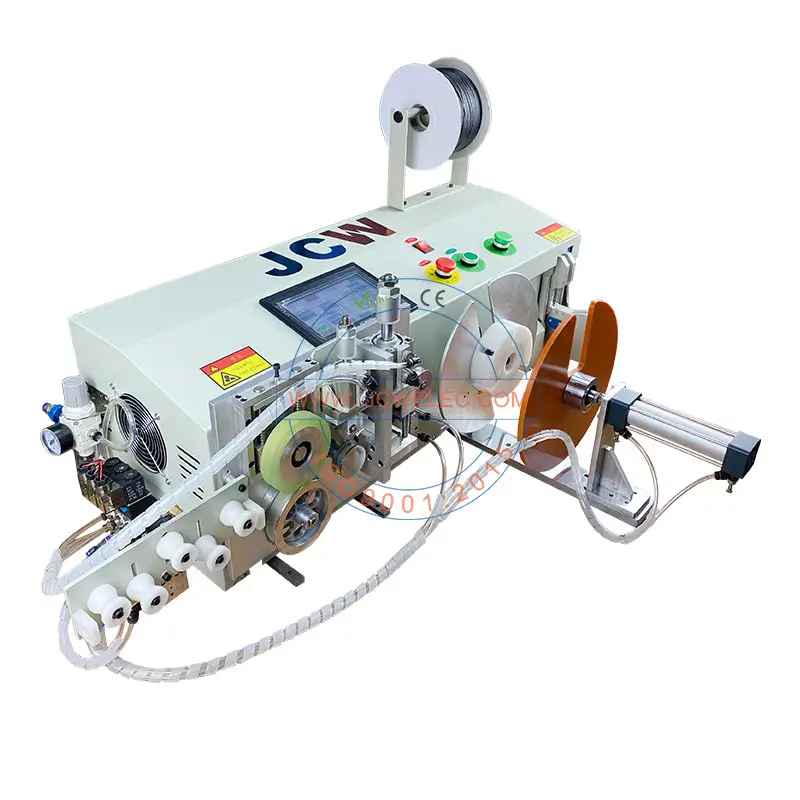 JCW-WB05 אוטומטי חוט cnc מתפתל מכונת חוט חשמלי מתפתל ציוד עם ספירת מטר