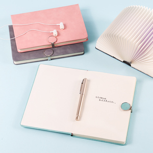 Cuaderno de promoción de tapa dura A5 personalizado, Funda de cuero, diario, fabricación de cuadernos - Product Image 1