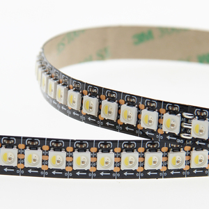 RGB นำแถบแสง Rgbic ดิจิตอลแอดเดรส WS2812B WS2811 5โวลต์ SMD5050พิกเซล RGB นำแถบแสง