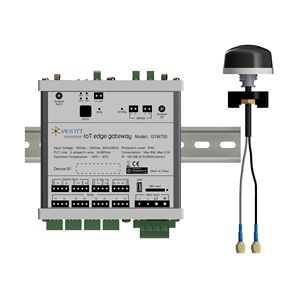 GTW732 Industrial 4G Ethernet WIFI Raspberry Pi CM4 IIoT Edge Computing MQTT nodo-Gateway rosso