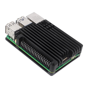 <strong>Raspberry</strong> <strong>Pi</strong> 5 Aluminum <strong>Case</strong> Metal Shell with Cooling Fan Silicone Heatsink Active Passive Cooling Radiator Cooler For RPi 5 - Product Image 5