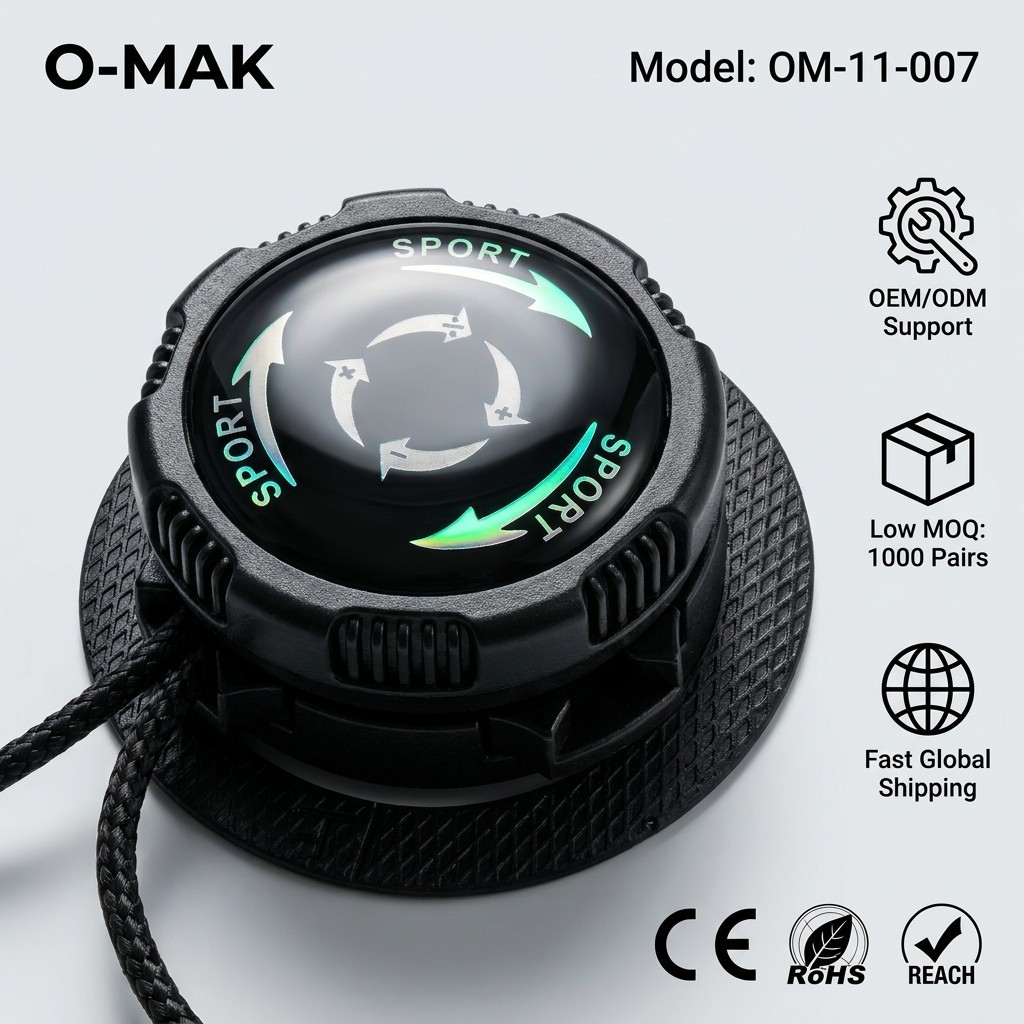 Black with 1.8mm Nylon Rope