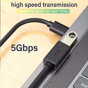 สายต่อ3.0 USB ตัวผู้ไปยังตัวเมีย5 Gbps สำหรับถ่ายโอนข้อมูล - Product Image 5