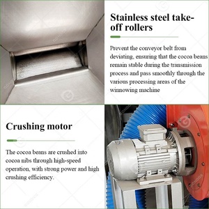 Shell Cacao Cracking Separador Cocoa Bean Skin Remove Machine - Product Image 5