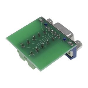 定制的DSUB 9pin DB9端子块适配器母分接DB VGA连接器板适配器，用于视频传输