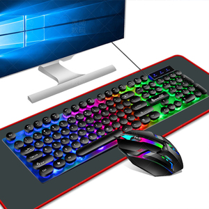 Factory OEM 4 en 1 Wired Gaming Mouse Keyboard Combo Gamer Mouse Pad para PC Gaming Office - Product Image 6
