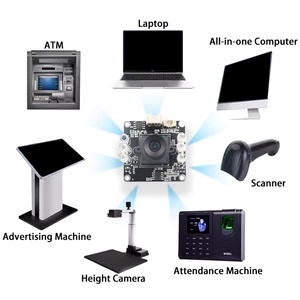 Stock di fabbrica 2Mp WDR AR0230 850nm IR CUT Led modulo fotocamera grandangolare 1080p HD sensore di immagine digitale a infrarossi Usb modulo fotocamera - Product Image 4