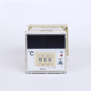 Controlador de temperatura E5C4 Termómetro digital Tipo K 0-399 ℃ Controlador de temperatura constante - Product Image 1