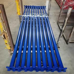 Accesorios de soldadura de base de tornillo ajustable de diseño moderno, acero galvanizado/pintado de Oriente Medio para andamios de construcción