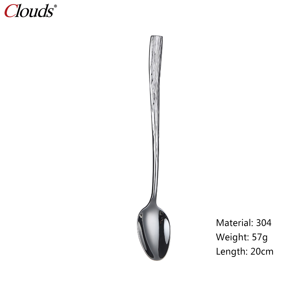 Silvery-Iceea Spoon