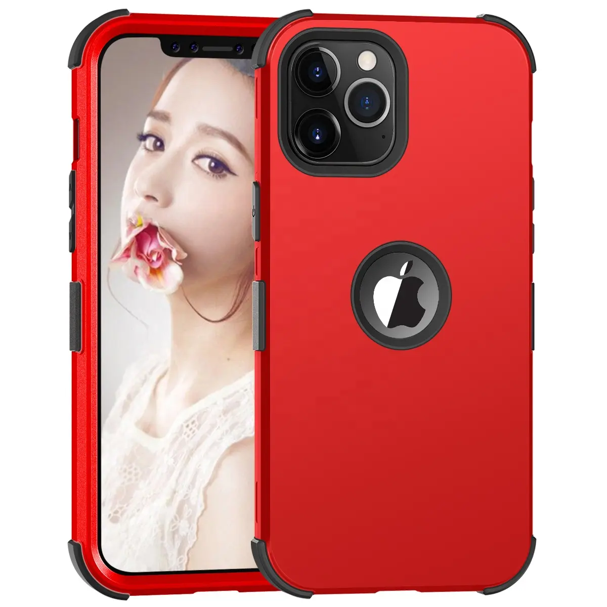 Capa protetora para smartphone, case protetor, tpu macio, a prova de impacto, para iphone 8, plus, xr, xs, max, 11, pro, 12