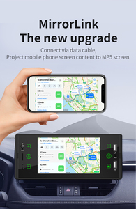 Sistema estéreo de coche 5,1 pulgadas IPS pantalla táctil capacitiva MP5 Carplayer BT FM 7 luces de colores estéreo de coche de un solo Din - Product Image 5