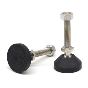 Trung Quốc Nhà sản xuất 40D Nylon cơ sở M8 * 30 SS304 Stud ngành công nghiệp lớn cơ sở glides đồ nội thất chân #7873 - Product Image 2