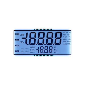 China Factory Segment Code LCD-Bildschirm Mehrere Farben Benutzer definierte Größe Segment code LCD-Anzeige LCD-Displays für Stromzähler