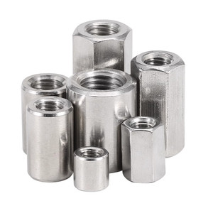 Customized DIN 6334 M2 M2.5 <strong>M3</strong> M4 M5 M6 M25 Stainless Steel Threaded Long Hex <strong>Coupling</strong> Nut - Product Image 6