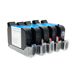 Cartucho de tinta para varios idiomas código de fecha número de lote impresora de inyección de tinta manual para impresión de botellas - Product Image 5
