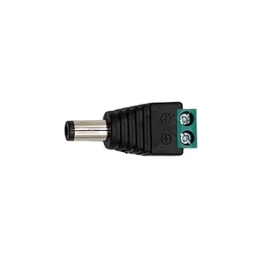 CCTV DC Jack 5.5 2.5mm erkek tak 2 Pin Terminal bloğu vida 5.5x2.5mm DC erkek Jack terminali lehimsiz adaptörü 5.5x2.5mm - Product Image 2