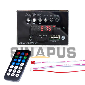 Modulo scheda di decodifica MP3 Bluetooth 5V 12V 9201A USB MP3 BT modulo - Product Image 3