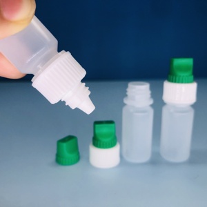 4毫升环保白色塑料滴眼液容器滴管医用挤压瓶塑料滴管瓶带尖端 - Product Image 4