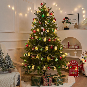 3 Meters <strong>20</strong> <strong>Lights</strong> LED <strong>Light</strong> <strong>String</strong> for Xmas Tree Home Decoration Electroplated Star Festive Flashing <strong>Lights</strong> - Product Image 4