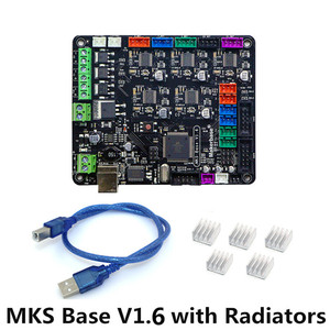 Запчасти для 3D-принтера MKS Base V1.6 плата контроллера материнская плата интегральная схема совместимая с RAMPS Mega 2560 плата Marlin