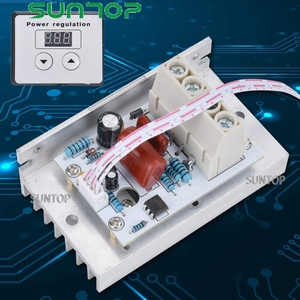 10000w <strong>SCR</strong> Motor <strong>Controller</strong>, <strong>SCR</strong> Heater <strong>Controller</strong>, AC Motor Speed <strong>Controller</strong> for Electric Stoves Water Heaters Light Dimmer - Product Image 6